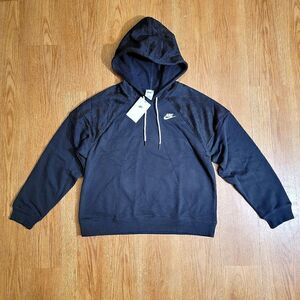 Nike Serena Williams Designer Tennis Hoodie Women's Size Large L Black DD3814